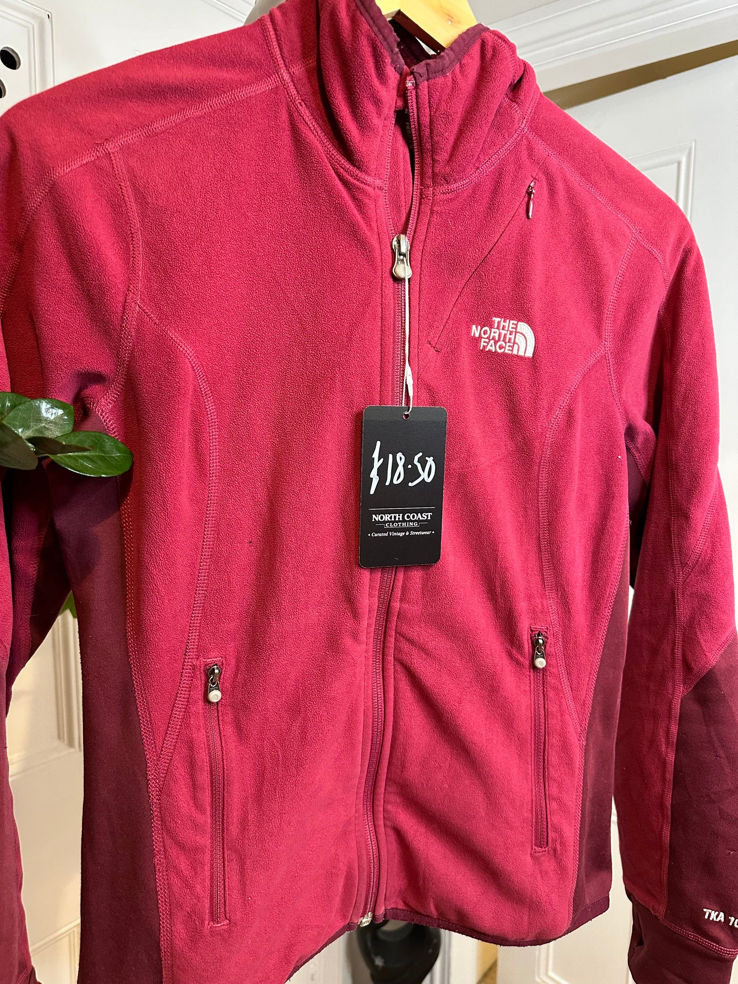 The North Face Dark Red Fleece - Women’s Small