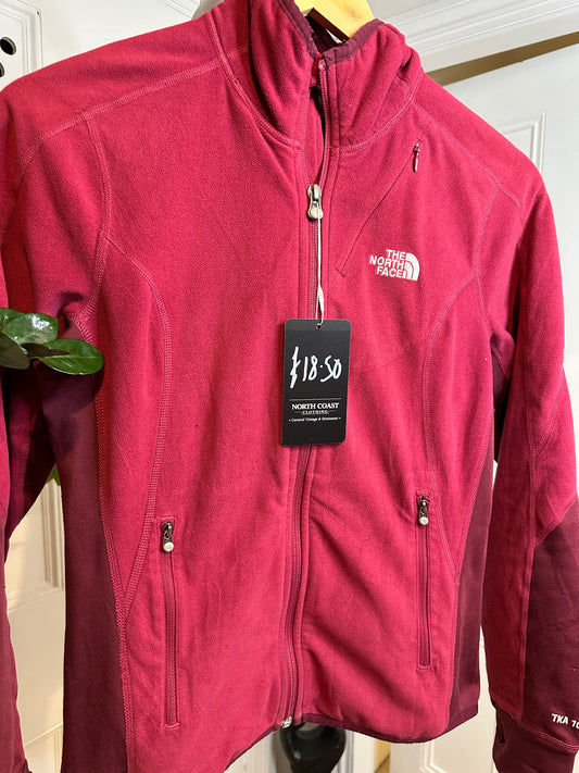 The North Face Dark Red Fleece - Women’s Small