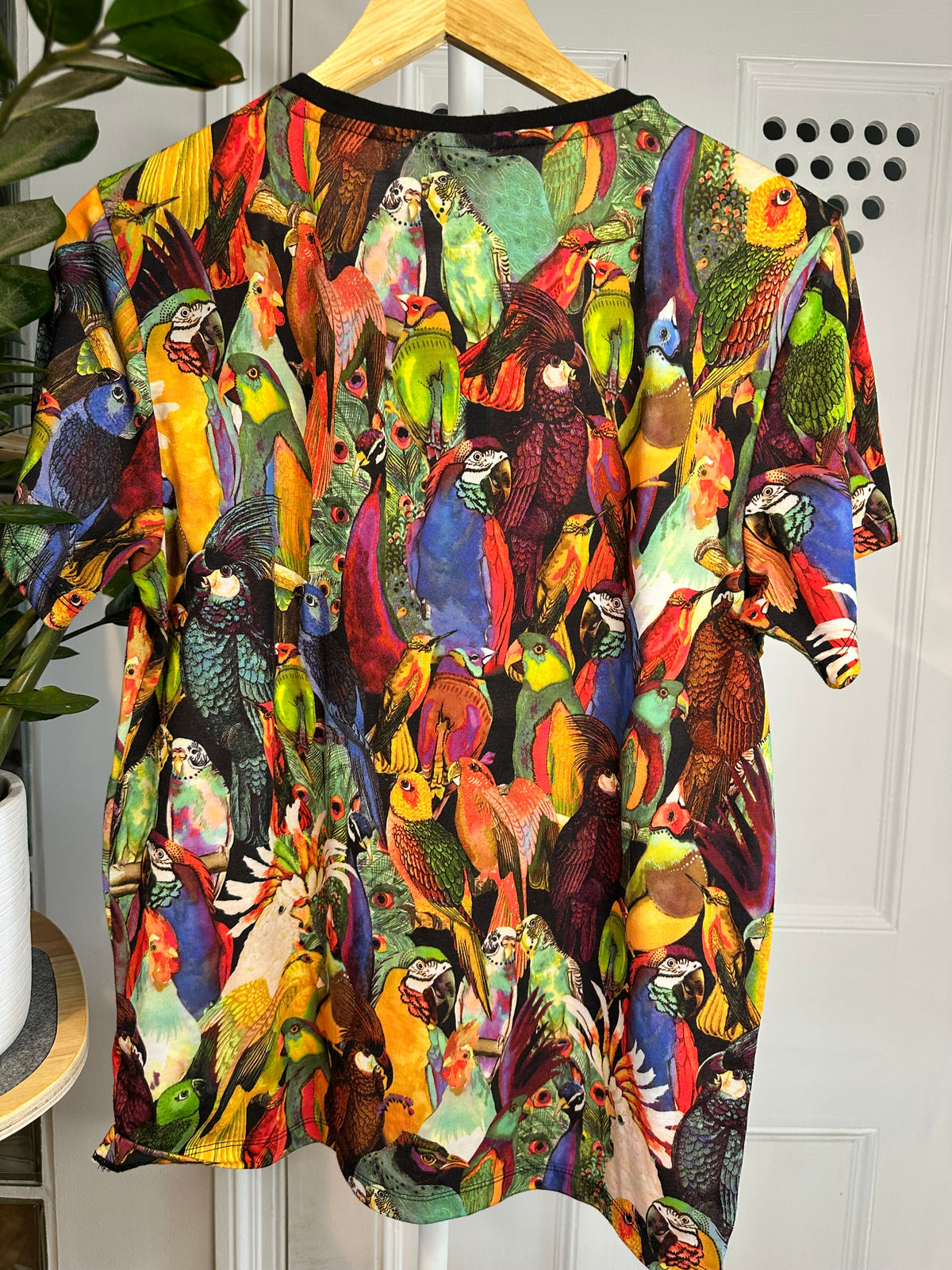 Adidas x Farm Rio - Originals All-Over Parrot Print T-Shirt – Women’s 10/12