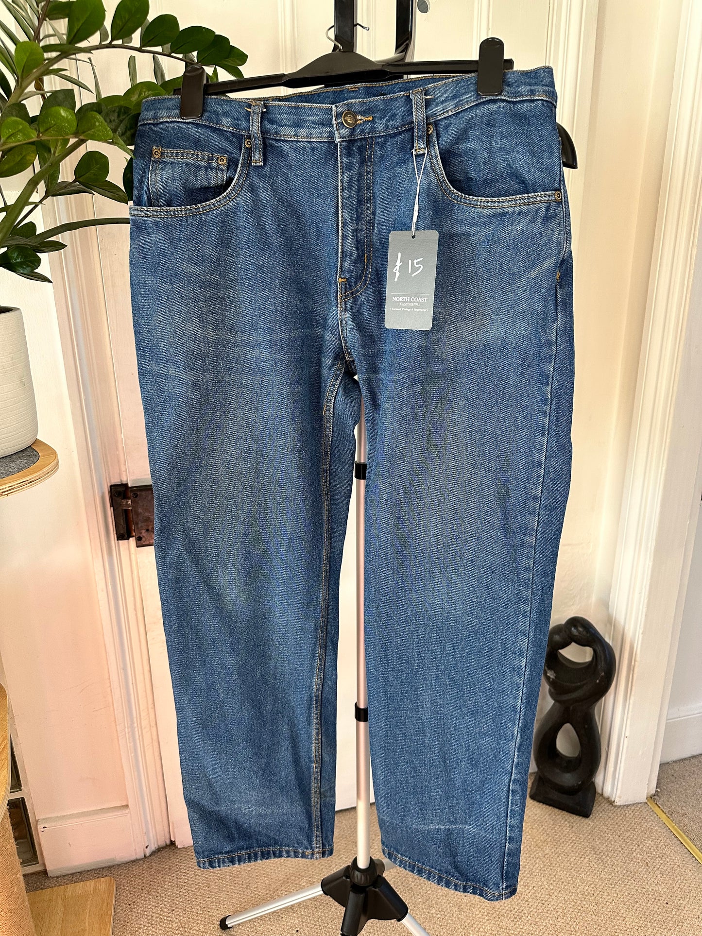 Dickies Dark Wash Blue Jeans - Waist 34 x Leg 32