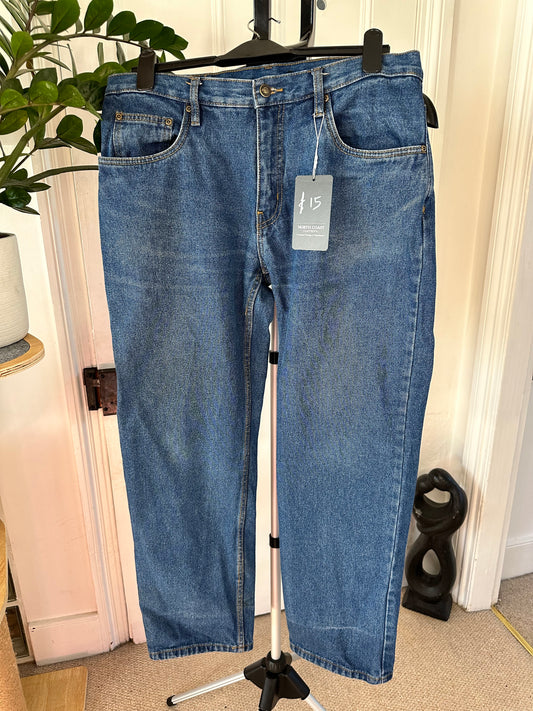 Dickies Dark Wash Blue Jeans - Waist 34 x Leg 32