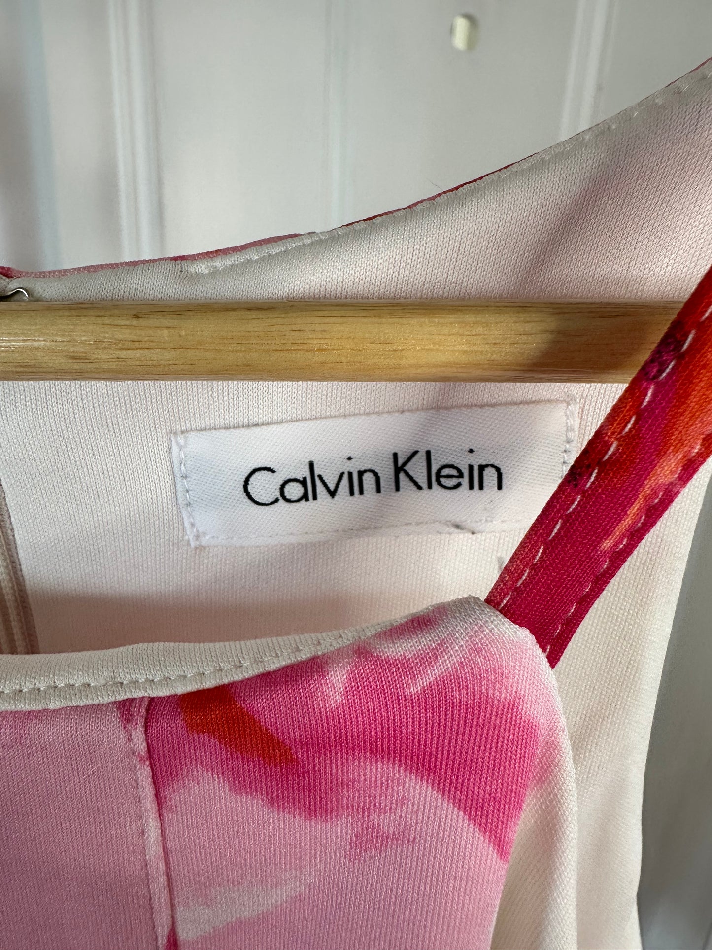 Calvin Klein Floral Lined Midi Dress - Women’s M / S