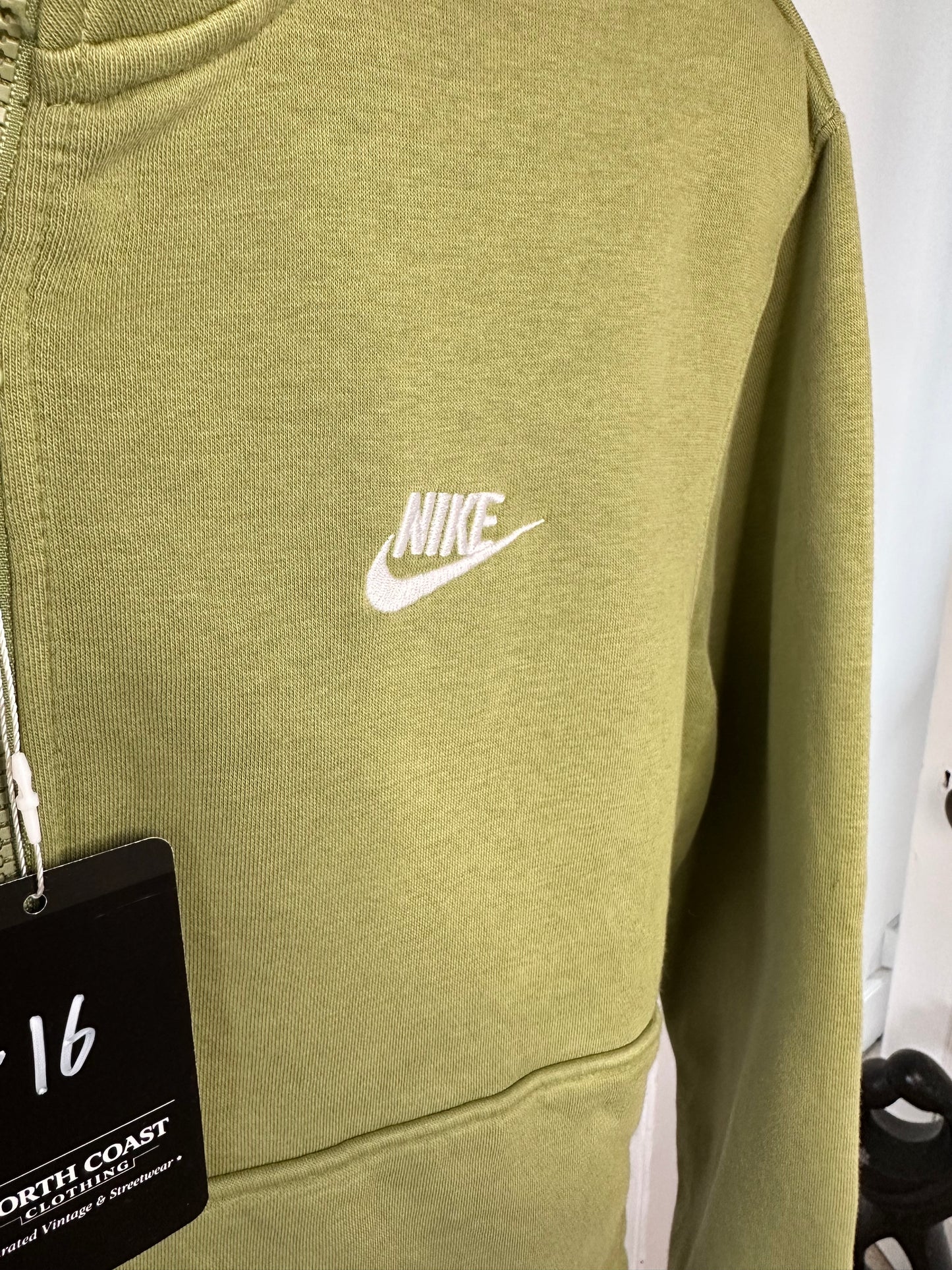 Nike Quarter Zip Sweatshirt Men’s Small - Olive Green