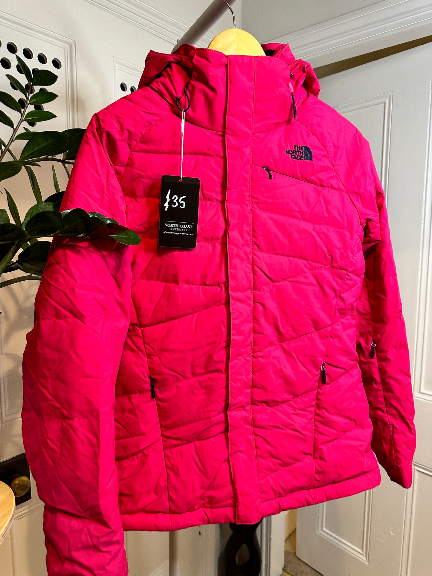 The North Face Pink Quilted Jacket - Women’s Small