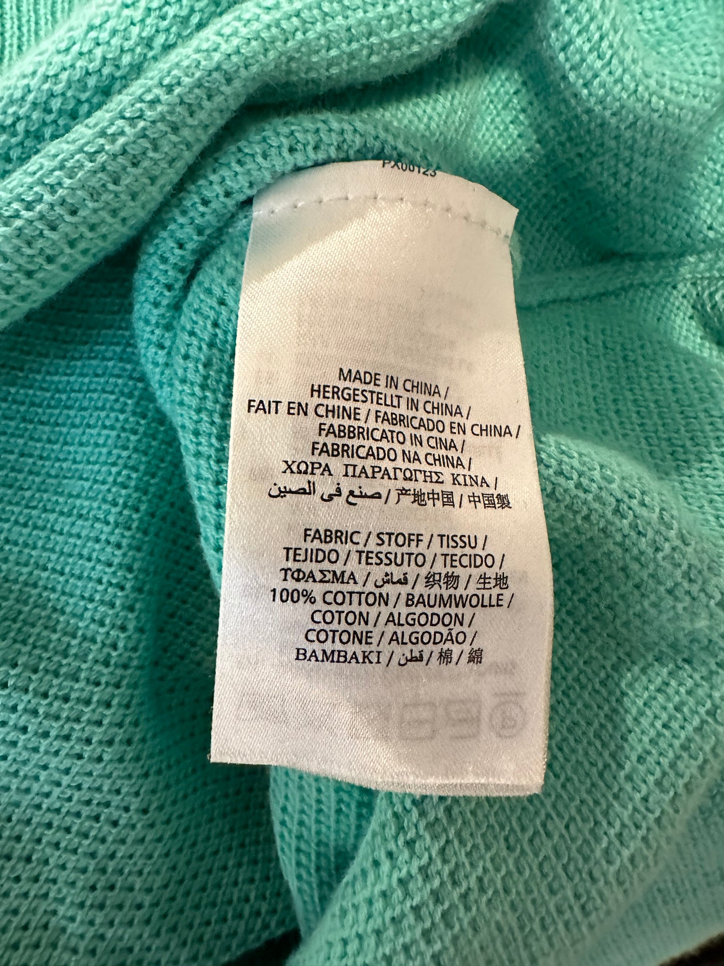 Gant Knit Jumper in Teal - Men’s size XL